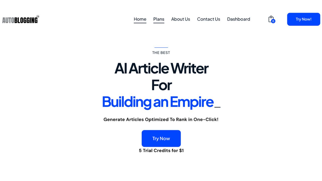 Autoblogging AI Article Generator Review