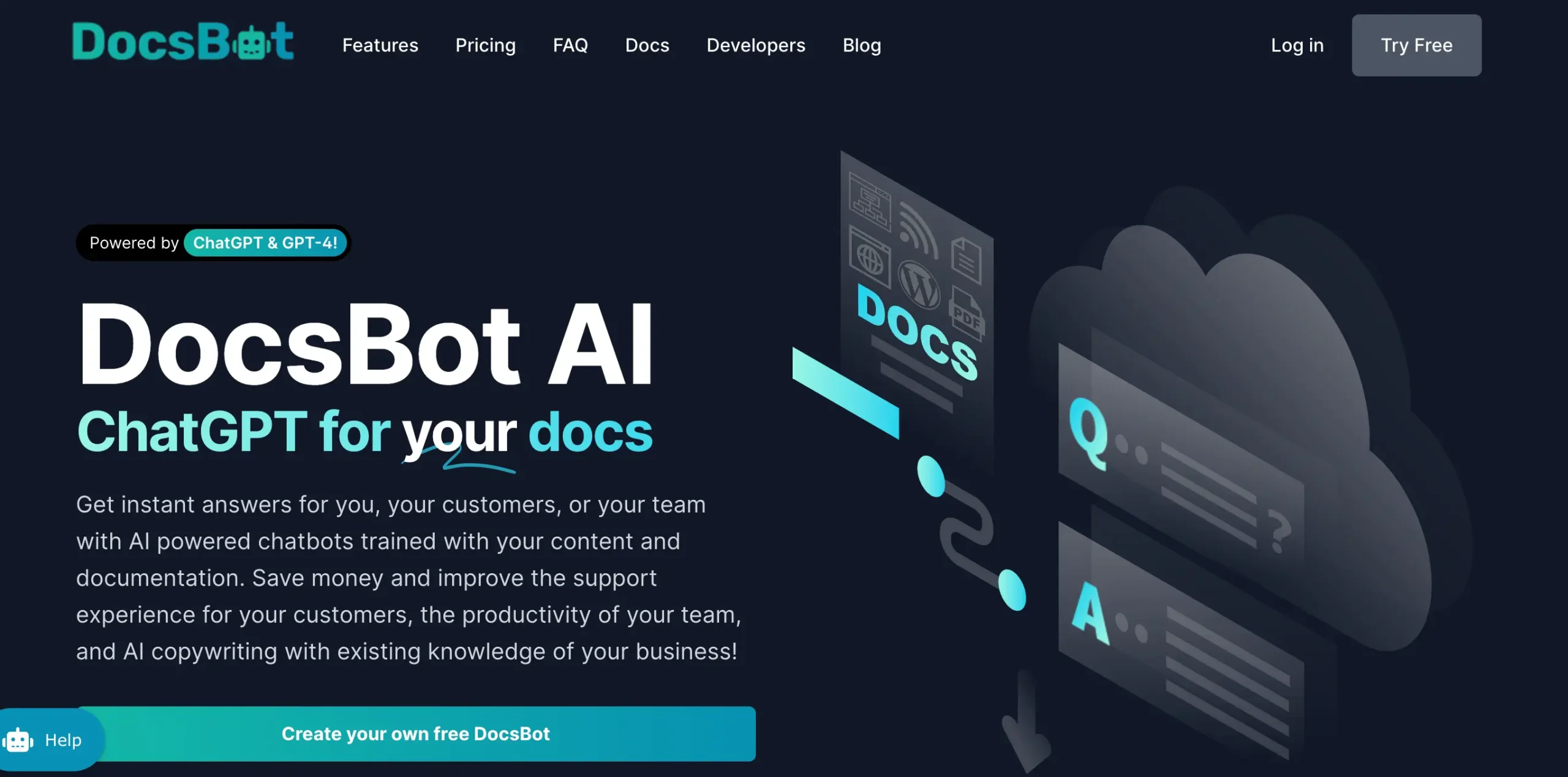 DocsBot AI Chatbot Builder Review