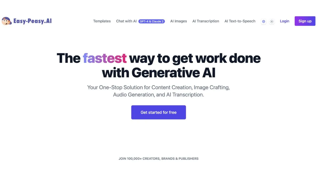 Easy-Peasy.AI Content Writer Review