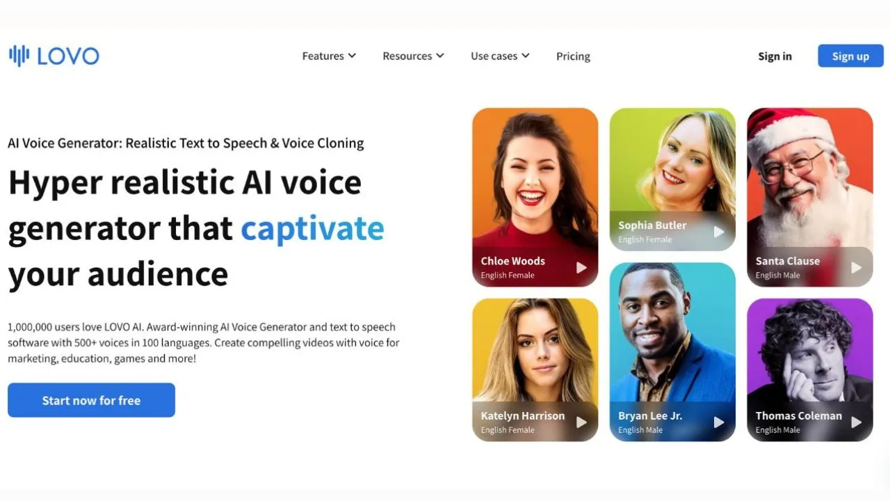 Lovo AI Voice Generator Software Review