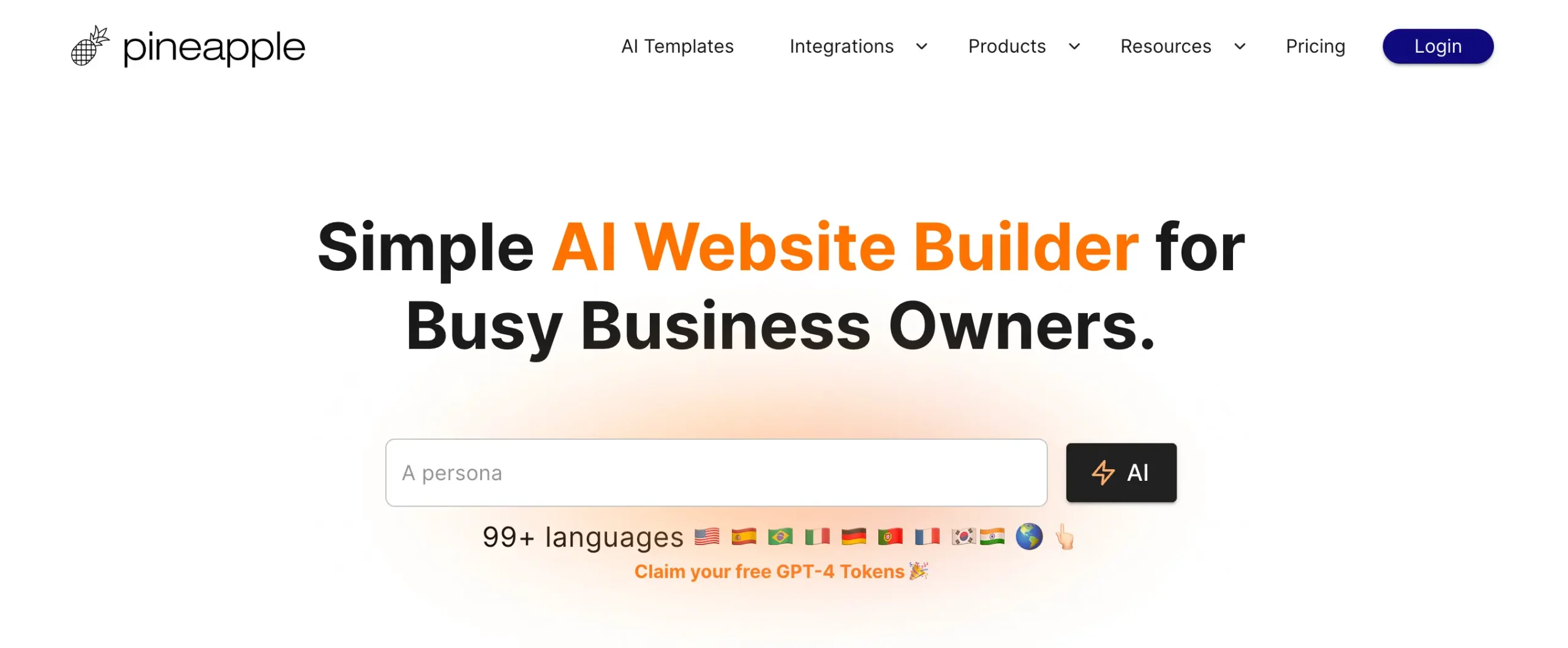 Pineapple Builder AI Website Builder Review