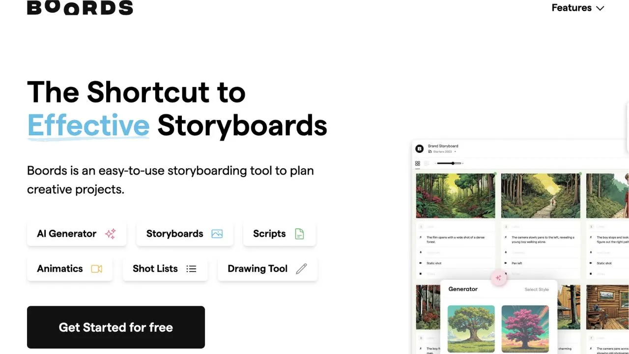 Boords AI Storyboard Generator Review