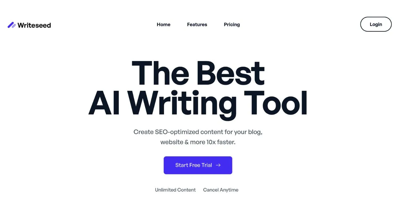 Writeseed AI Content Writer Tool Review